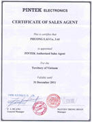 phân phối sản phẩm pintek